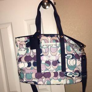 Large Coach Luggage Bag